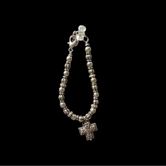 Brighton Silver Cross Bracelet - Picture 3 of 5